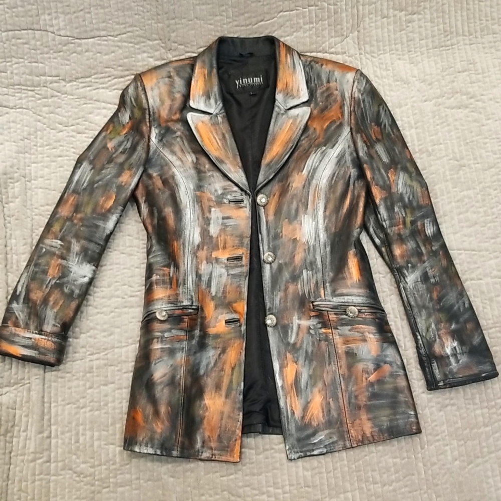 Painted Faahion Icon Rain Jacket